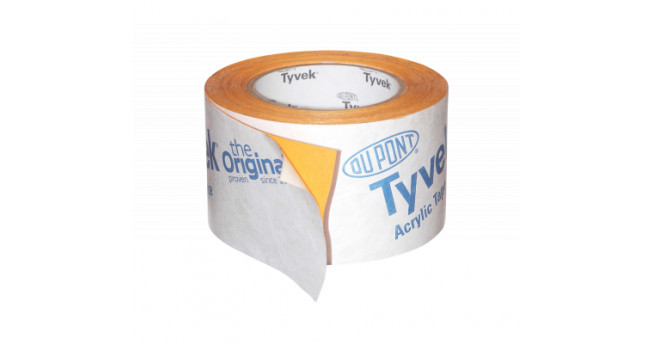 Tyvek скотч для герметизации перехлестов Acrylic Tape (60ммх25м)