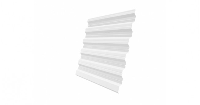 Профнастил HC35R 0,5 Satin RAL 9003 сигнальный белый DRIP