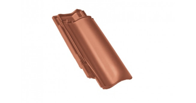 Половинчатая черепица Braas 13V натуральный красный Половинчатая черепица Braas 13V натуральный красный