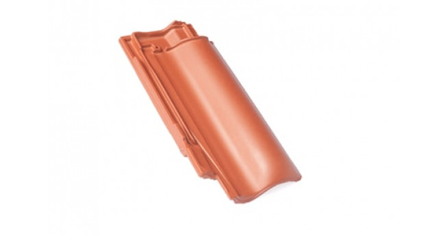 Половинчатая черепица Braas 13V медный Половинчатая черепица Braas 13V медный