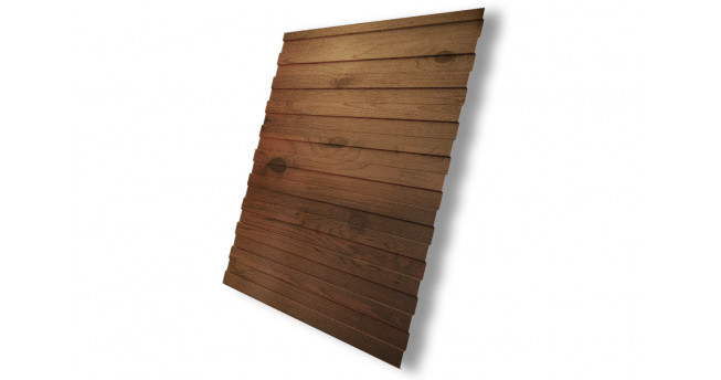 Профнастил С8А 0,45 Print Elite Nutwood Профнастил С8А 0,45 Print Elite Nutwood