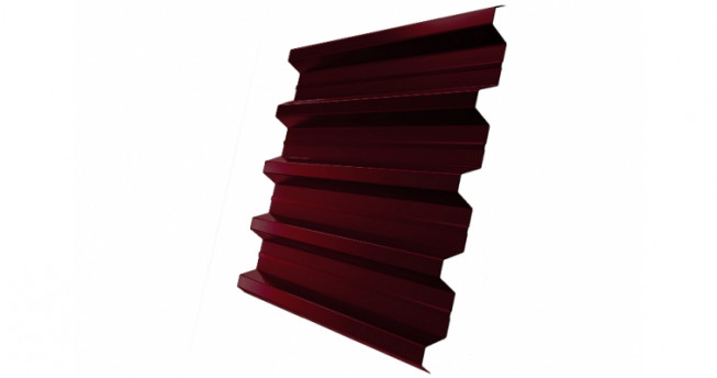 Профнастил H60R 0,5 Satin RAL 3005 DRIP красное вино