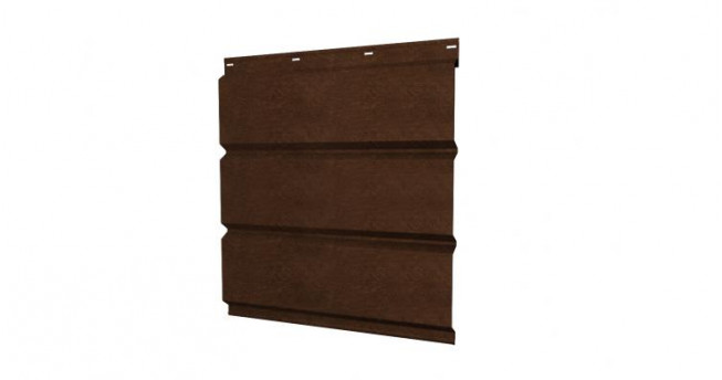 Софит металлический без перфорации 0,45 Print Elite с пленкой Antique Wood