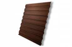 Профнастил С20А 0,45 Print Elite Choco Wood