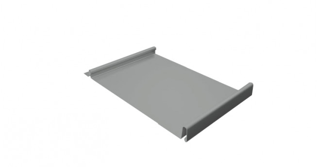 Кликфальц 0,5 Satin с пленкой RAL 9006