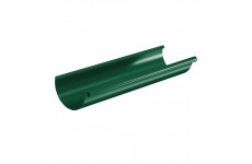 Желоб 3м Aquasystem 125мм GreenCoat Pural BT RAL 6005 (зеленый)