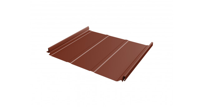 Кликфальц Pro Line 0,5 GreenCoat Pural Matt с пленкой на замках RR 29 красный (RAL 3009 оксидно-красный) Кликфальц Pro Line 0,5 GreenCoat Pural Matt с пленкой на замках RR 29 красный (RAL 3009 оксидно-красный)