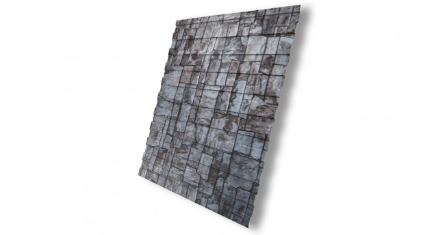 Профнастил С8А 0,45 Print Elite с пленкой Fine Stone