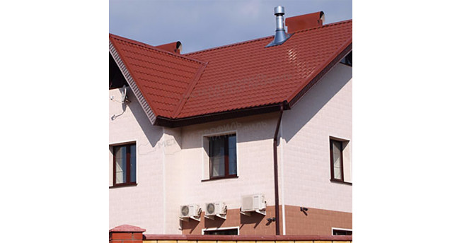 Металлочерепица МП Ламонтерра (PURMAN-20-Argillite-0.5)