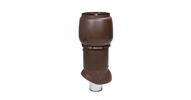 Выход вытяжки XL 160х300х700 ИЗ коричневый с колпаком