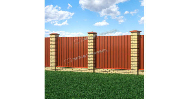 Профилированный лист С-44x1000-B NormanMP (ПЭ-01-8004-0,5)