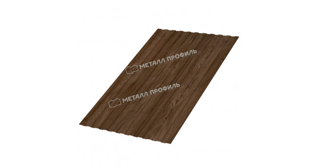 Профилированный лист С-8x1150-A (ECOSTEEL_MA-01-МореныйДуб-0,5)