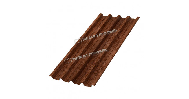 Профилированный лист Н-60x845-B (ECOSTEEL-01-МореныйДуб-0,5) Профилированный лист Н-60x845-B (ECOSTEEL-01-МореныйДуб-0,5)