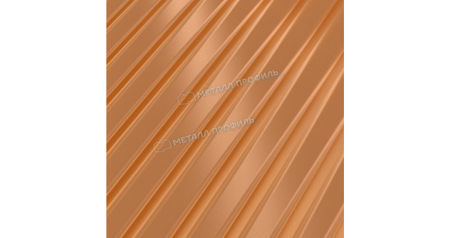 Профилированный лист МП-18x1100-B (AGNETA_Д-03-Copper-0,5)