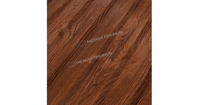 Профилированный лист МП-20x1100-B (ECOSTEEL-01-МореныйДуб-0,5)