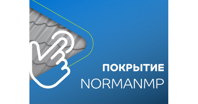 Профилированный лист Н-60x845-B NormanMP (ПЭ-01-9003-0,5)